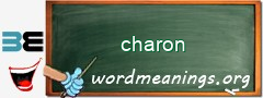 WordMeaning blackboard for charon